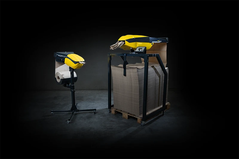 Papier Sprick paper cushioning systems for protective packaging